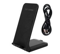 15W Cargador Inalámbrico, Soporte de Carga Inductiva Plegable, Base Wireless Charger para Móvil Compatible con Google Pixel 3-10, Samsung Galaxy S22-S26 Ultra e iPhone