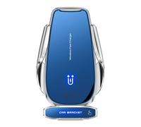15W Qi Cargador Inalámbrico Coche Soporte de Teléfono para Porsche Cayenne 2016-2017, Wireless Car Charger con Bloqueo Automático Carga Rápida Soporte Móvil Coche Compatible con iPhone Samsung Etc