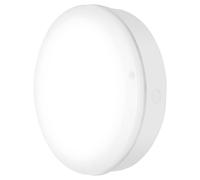 15W Redondo Superficie LED Emergencia Mamparo con Sensor Ip65 3000K Blanco