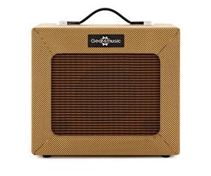 15W Tweed Electric Guitar Combo Amplifier by Gear4music