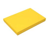 15x DIN A4 - caja de regalo y almacenaje - 30,2 x 21,3 x 2,1 cm - amarillo - cartón resistente 650 g/m