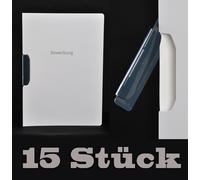 10x DURABLE Duraswing Job - Dos Piezas Carpeta de Solicitud Trabajo con Clip -