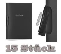 15x DURABLE Duraswing Job - Dos Piezas Carpeta de Solicitud Trabajo Mit Clip -