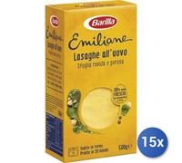 15x Multipack Barilla Emiliane Huevo 199 Lasañas G500
