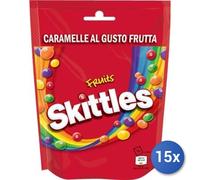 15x Multipack Caramelos Skittles Fruta Gr 136