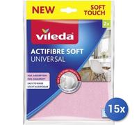 15x Paquete Vileda Paño Actifibre Suave