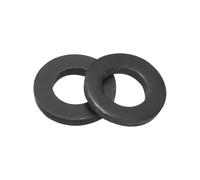 16-120 piezas de arandelas planas goma, espaciador sellado, anillo junta for grifo, tubería, manguera agua, perno M3/4/5/6/7/8/10/12/14/16/20/24/30/31(M6x16x1.5mm,40Pcs)