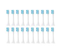 16/20/30PCS For T300/T500 Replacement Toothbrush Heads Vacuum Soft Bristle Brush(T300 T500 Blue-20pcs)