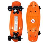 '16'' / 22'' Kids Cruiser Skateboard Mini Complete Skateboard for Children Beginners Girls Boys Unisex Retro Skaters Skatepark 6 Colours'