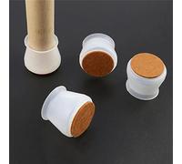 16/24/32/40 piezas de mesa para silla, almohadilla para patas, almohadilla de fieltro de silicona para muebles, patas de mesa, cubierta protectora para pies, protector antideslizante para el piso, d