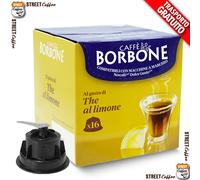 Té de Limón Capsulas Dolce Gusto Caffè Borbone Infusión Té Negro Aromatizado
