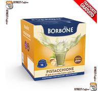 16 Cápsulas Caffè Borbone Pistacchione Pistacho 100% Comp. Nescafe Dolce Gusto