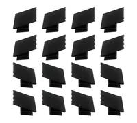 16 abrazaderas de acero general para ventana de tifón, fuertes y reutilizables, clip para tormentas, persianas de acero al carbono, abrazaderas de defensa de tifones