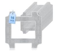 16 almohadillas de limpieza para Ecovacs Winbot W2S/W2S Omni robot | Paños de limpieza de robots, paños de microfibra lavables limpian eficazmente las manchas y el polvo de las ventanas