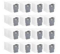 16 Bolsas Accesorio para Roborock QV 35A/QV 35S/Saros 10R/Saros 20/Qrevo Curv/CurvX/Curv 2 Pro/Curv 2 ProX/Qrevo Edge/Edge 2/EdgeT/Edge S5A/Qrevo S Pro/Qrevo Pro/Qrevo S/Qrevo Master/Qrevo Slim