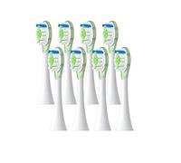 16 cabezales de repuesto for cepillos dientes eléctricos Philips Diamond Series HX6064, HX6930 y HX6730. Boquilla aspiración A3(8 green A3 2pcs)