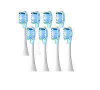 16 cabezales de repuesto for cepillos dientes eléctricos Philips Diamond Series HX6064, HX6930 y HX6730. Boquilla aspiración A3(8 blue A3 2pcs)