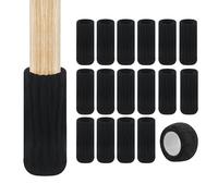 16 calcetines para sillas, calcetines de muebles, almohadillas de fieltro, calcetines elásticos para muebles, de fieltro, antideslizantes para mesa, protección del suelo, evitar arañazos y ruidos