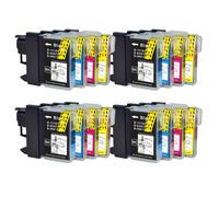 16 Cartuchos de tinta (Set) para Brother MFC-5490CN MFC-5890CN MFC-5895CW
