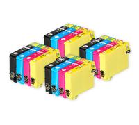 Go Inks Pack de 16 cartuchos de tinta para Epson Stylus SX235W SX430W SX440W SX525WD