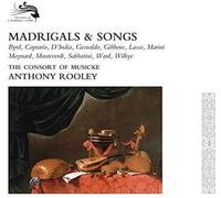 16 CD MADRIGALS & SONGS - ANTHONY ROOLEY THE CONSORT OF MUSICKE nuevo sellado
