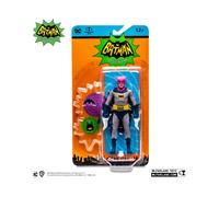 (16 cm, caja) McFarlane Toys Del clásico cómic de Batman del 66 “The Joker” en versión TV en blanco y negro, 15