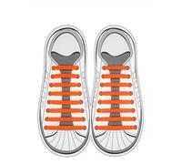16 cordones sin atar para hombres y mujeres, elásticos de silicona elástica sin atar, cordones para zapatos sin atar para tenis