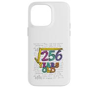 16 cumpleaños Amante de Las matemáticas raíz Cuadrada de 256 16 años Carcasa para iPhone 14 Pro MAX