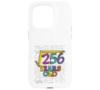 16 cumpleaños Amante de Las matemáticas raíz Cuadrada de 256 16 años Carcasa para iPhone 15 Pro