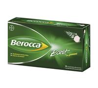 ¡16% DTO! Berocca Boost Comprimidos Efervescentes con Guaraná