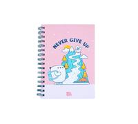 ¡16% DTO! Cuaderno Never Give Up A5