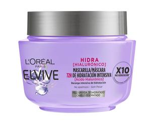 ¡16% DTO! Elvive Hidra Hialurónico Mascarilla 72h Hidratación Intensiva 300 ml