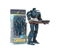 (16) Figura de acción de Gipsy Danger de edición ligera de lujo de Pacific Rim, modelo de Mecha Fury de obsidiana