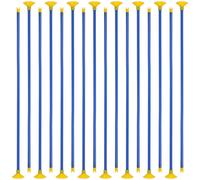 16 flechas plástico con ventosas, repuesto para , ideal niños