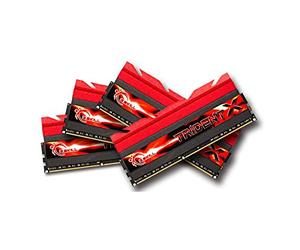 16 GB G.Skill DDR3 PC3-19200 2400MHz TridentX serie CL10 (10-12-12-31) kit de canal cuádruple