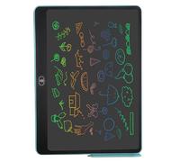 16 I Junta de Escritura LCD Electrónica Tableta de Tablero de Tablero de Garabatos de Dibujo para Viajes Al Aire Libre (Azul Claro)