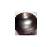 16 inch Carbon Steel Hand Hammered Wok wok ring not included