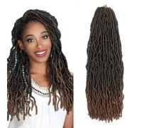 16 Inch Faux Locs Crochet Hair T30 7 Packs Soft Locs Crochet Hair Extensions for Women Daily Use