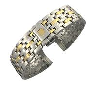 16 mm 19 mm 20 mm 316L END TORNO CONDUCCIÓN SECTIVA de acero inoxidable para Omega de Ville Prestige Orbis Edition Watch Sold Plegable cierre, 19mm