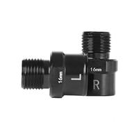 16 mm 20 mm para pedales de bicicleta Axle Extender Set 1 par | Reach mejorado para el ciclismo, evita que se frote el tiro, 9/16" Thread MTB Road Bike Pedal Extension Bolts for Wider Stance (16 mm