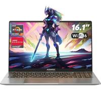 16" Ordenador Portátil,Ryzen 7 5825U,Win 11 Pro,16GB DDR4 522GB SSD Negocio | ACEMAGIC PC Portatil hasta 4.5 GHz,Teclado Retroiluminación,A/D Metal,WiFi 6,Cámara Privacidad,Tipo-C,Laptop Oficina
