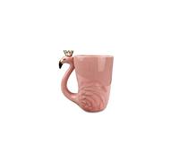 16 oz Cute Pink Coffee Taza Cermico Regalo de flamenco Taza nica Mom Day Day For Women Su abuela Pretty Taza Funny Coffee Cup Funky Presents For Gi