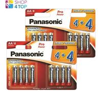 16 PANASONIC ALKALINE PRO POWER AA LR06 BATTERIES 1.5V MN1500 E91 EXP 2033