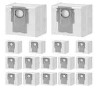 16 paquetes de bolsas de repuesto Q10 Q7 Q5 para Roborock Q10 S5+, Q7 M5+, Q5 Max+, 3.6L bolsa de vacío para Q10 X5+, Q5+, Q5 Pro+, Q8 Max+, Q7+, Q7 Max+, S8+, S8 Pro Ultra, S7 Pro Ultra, S7 Max V