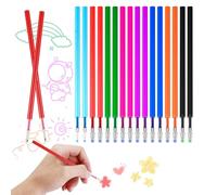 16 PCS Minas 0.7 Compatibles con Legami Bolígrafos Borrables, Recambios para Bolígrafos con Tinta Termosensible y Borrable - 16 Recambios en Colores Vivos para Escritura y Dibujo