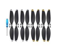 16 Pcs Propeller ,Compatible for DJI ,Mini 4K/Mini 2/SE 4726 Props Blade Replacement Drone Light Weight Wing Fans Spare Parts Accessories(8 Gold 8 Silver)