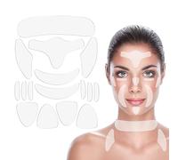 16 PCS/Set Anti Wrinkle Patches, Silicona Facial Arruga Remover Tiras Para Mujeres Reutilizable Frente Arruga Almohadilla Antienvejecimiento Almohadilla Para Reducir La Arruga