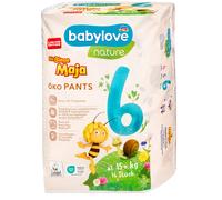 16 Pieza BabyLove Nature Eco Pantalones Tamaño 6XL 15 + KG Pañal Hipoalérgico