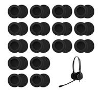 16 Piezas Almohadillas de Repuesto de Espuma 50 mm | Transpirables, Suaves, Cómodos Compatibles con Cascos Sennheiser Serie Pc y Muchos Más