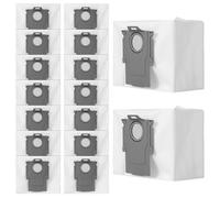 16 Piezas Bolsa de Polvo Robot de Barrido, Bolsas de Repuesto para S8 Pro Ultra, S8+, S7 MaxV Ultra, Replacement Vacuum Cleaner Bags, Compatible con Varias Aspiradoras